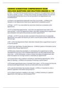 CADENCE SCHEGISTRAR COMPREHENSIVE EXAM 2025&sol;2026 QUESTIONS AND SOLUTIONS GRADED A&plus; TIP