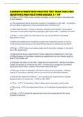 CADENCE SCHEGISTRAR PRACTICE TEST EXAM 2025&sol;2026 QUESTIONS AND SOLUTIONS GRADED A&plus; TIP