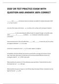 Designated Representative OSSF exam question and answer 100&percnt;correct