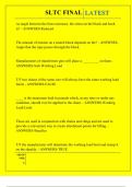 SLTC FINAL QUESTIONS AND ANSWERS 2025