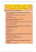 D358 STUDY GUIDE QUESTIONS 1&ndash;5 &lpar;LATEST VERSION 2024&sol;2025&rpar; &ndash; 100&percnt; VERIFIED ANSWERS &vert;&vert; 100&percnt; GUARANTEED PASS <RECENT VERSION>