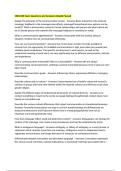 CMN 003 Exam Questions and Answers Already Passed 