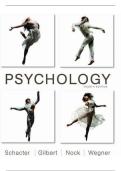 Test Bank for Psychology 4th Edition by Daniel L&period; Schacter &ndash; Complete Exam Resource with Verified Questions and Answers 2025&ndash;2026
