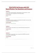 TCIC-TLETS Full Access with CCH Recertification Test Questions and Answers