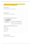 NUR 242 MED SURG &lpar;GALEN COLLEGE OF NURSING&rpar; EXAM 3 VERIFIED TEST QUESTIONS WITH WELL DETAILED SOLUTIONS