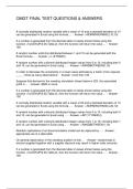 OMGT FINAL TEST QUESTIONS & ANSWERS