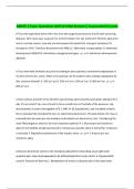 ABSITE 1 Exam Questions with Verified Answers&vert; Guaranteed Success 