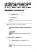 Fall Semester 2025 – Champions Real Estate Marketing SAE | 230+ Verified Exam Questions with Correct Answers & Comprehensive Rationales | Complete Sales Agent Education (SAE) Study Guide for Texas Real Estate Professionals (2025–2026 Edition)