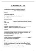 DCF- UDAP EXAM QUESTIONS AND ANSWERS 2025 
