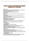 NURS 231 EXAM 2 QUESTIONS AND CORRECT ANSWERS 100&percnt; VERIFIED&excl;&excl;