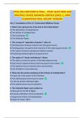 POLS 2301 MIDTERM & FINAL &ndash; ESSAY QUESTIONS AND  MULTIPLE CHOICE ANSWERS VERIFIED &lpar;2025&rpar; &vert;&vert; 100&percnt;  GUARANTEED PASS <RECENT VERSION> 