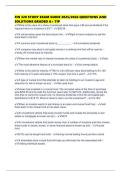 FIN 320 STUDY EXAM GUIDE 2025&sol;2026 QUESTIONS AND SOLUTIONS GRADED A&plus; TIP