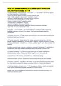 HCA 202 EXAMS SCRIPT 2025&sol;2026 QUESTIONS AND SOLUTIONS GRADED A&plus; TIP