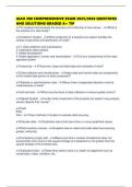 IAAO 300 COMPREHENSIVE EXAM 2025&sol;2026 QUESTIONS AND SOLUTIONS GRADED A&plus; TIP