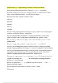 CDASA 5 - Structured Analytic Techniques Questions and Answers Graded A&plus;