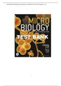 Test Bank Microbiology An Introduction 14th Edition Tortora Complete All Chapters 1-28