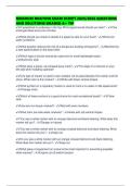 MISSOURI BOATING EXAM SCRIPT 2025&sol;2026 QUESTIONS AND SOLUTIONS GRADED A&plus; TIP