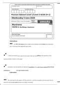 - Edexcel GCSE Business 1BS0 Paper 2 &ndash; Building a Business &lpar;June 2025&rpar; COMBINED MARKING SCHEME