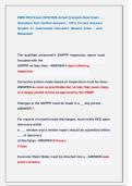 SWM DEQ Exam 2025&sol;2026 Actual Complete Real Exam   Questions And Verified Answers &vert; 100&percnt; Correct Answers  Graded A&plus; Guaranteed Success&excl;&excl; Newest Exam &vert; Just  Released&excl;&excl;