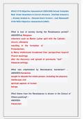 WGU C170 Objective Assessment 2025&sol;2026 Actual Complete  Real  Exam Questions & Correct Answers  &lpar;Verified Answers&rpar;  &vert;  Already Graded A&plus; &vert; Newest Exam Version &vert; Just Released&excl;&excl;  C100 WGU Objective Assessment &lpar;2025&rpar; 