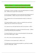 CCMA&colon; Chapter 7 - Safety and Patient Reception EXAM QUESTIONS WITH CORRECT ANSWERS