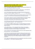 NIMS 800 MAIN EXAMS SCRIPT 2025&sol;2026 ALL QUESTIOS AND SOLUTIONS GRADED A&plus;