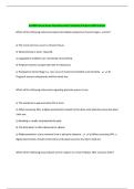 ALARM Course Exam Questions with Complete Solutions 100&percnt; Correct