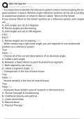 KIN 170 Test &num;4 Exam Questions and Answers 100&percnt; Pass &vert;Verified & Updated&vert;ACTUAL 2025&sol;2026 Cheat Sheet