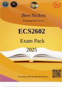 ECS2602 Past Papers &lpar;Questions & Answers&rpar; 2025