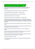 PORTAGE NUTRITION FINAL PAPER 2025&sol;2026 QUESTIONS AND SOLUTIONS GRADED A&plus; TIP