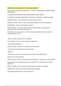 MARA 416 Test 2 Questions with Correct Answers Graded A&plus;