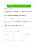 MED CERT - PRACTICE QUIZ&sol;TEST EXAM QUESTIONS 100&percnt; CORRECT ANSWERS