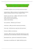 DDS MEDICATION CERTIFICATION EXAM QUESTIONS 100&percnt; CORRECT ANSWERS