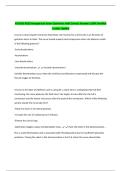 ATI NSG 4525 Intrapartum Exam Questions with Correct Answers 100&percnt; Verified  &vert;Latest Update