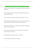 ATTR 462 Exam 3 Review Questions with Correct Answers 100&percnt; Verified &vert;Latest Update