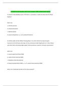 ATTR 462 Test &num;3 Questions with Correct Answers 100&percnt; Verified &vert;Latest Update 