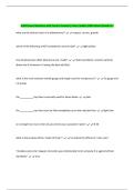 AUMT Exam Questions with Correct Answers&vert; Latest Update 100&percnt; Solved &lpar;Grade A&plus;&rpar; 