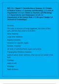 BIO 111&colon; Chapter 1&colon; Introduction to Anatomy &lpar;1&period;1 Origins of Medical Science 1&period;2 Anatomy and Physiology 1&period;3 Levels of Organization 1&period;4 Core Themes in Anatomy and Physiology 1&period;5 Characteristics and Maintenance of Life 1&period;6 Organization of the Human Body 1&period;7 