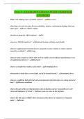 Evoc 3 EXAM QUESTIONS WITH VERIFIED ANSWERS