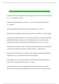 AUMT CH 51 Exam Questions Part 3 Questions with Complete Solutions 100&percnt; Correct