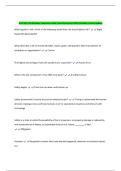 AVT 425 Test Review&vert; Questions with Correct Answers 100&percnt; Verified &vert;Latest Update
