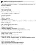 PJM Generation Dispatcher Sample Exam Exam Questions and Answers 100&percnt; Pass &vert;Verified & Updated&vert;ACTUAL 2025&sol;2026 Cheat Sheet