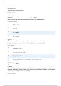 Mn 576 unit 5 midterm  exam and answers