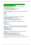 PSY 352 STUDY GUIDE 2025&sol;2026 QUESTIONS AND SOLUTIONS GRADED A&plus; TIP