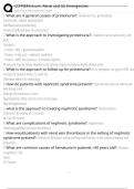 CCFP&lpar;EM&rpar; Exam&colon; Renal and GU Emergencies Exam Questions and Answers 100&percnt; Pass &vert;Verified & Updated&vert;ACTUAL 2025&sol;2026 Cheat Sheet