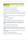 SALESPERSON 2025&sol;2026 QUESTIONS AND SOLUTIONS GRADED A&plus; TIP