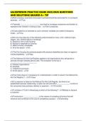 SALESPERSON PRACTICE EXAM 2025&sol;2026 QUESTIONS AND SOLUTIONS GRADED A&plus; TIP