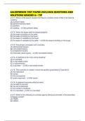 SALESPERSON TEST PAPER 2025&sol;2026 QUESTIONS AND SOLUTIONS GRADED A&plus; TIP