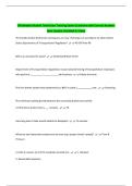 CMI Breath Alcohol Technician Training Exam Questions with Correct Answers  New Update &lpar;Verified A&plus; Pass&rpar;