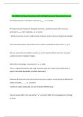 BSC 2010 Final Exam Questions with Verified Answers&vert; Guaranteed Success